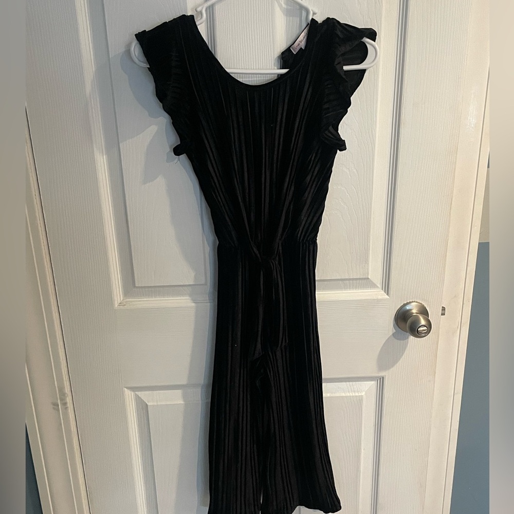 Kids Black Sleeveless Dress